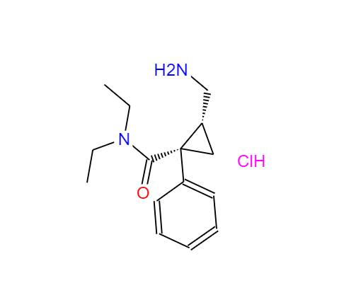 CAS： 101152-94-7,中文名称： 盐酸米那普仑 英文名称：Milnacipranhydrochloride 