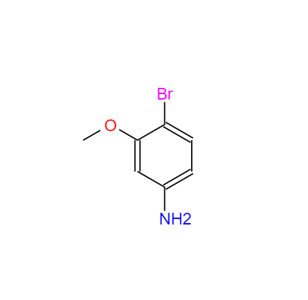 CAS： 19056-40-7,中文名称： 3-甲氧基-4-溴苯胺 英文名称：4-Bromo-3-methoxyaniline 