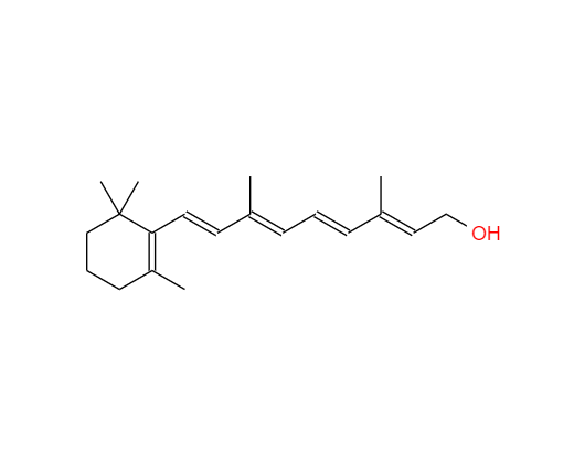 CAS： 68-26-8，中文名称： 维生素A 英文名称：VitaminA 