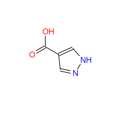  CAS： 37718-11-9，中文名称： 1H-吡唑-4-甲酸 英文名称：4-Pyrazolecarboxylic acid