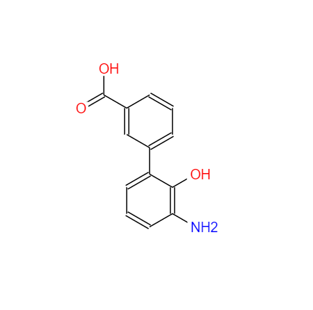 CAS：376592-93-7，中文名称： 3'-氨基-2'-羟基-[1,1'-联苯]-3-甲酸 英文名称：3'-amino-2'-hydroxybiphenyl-3-carboxylic acid 