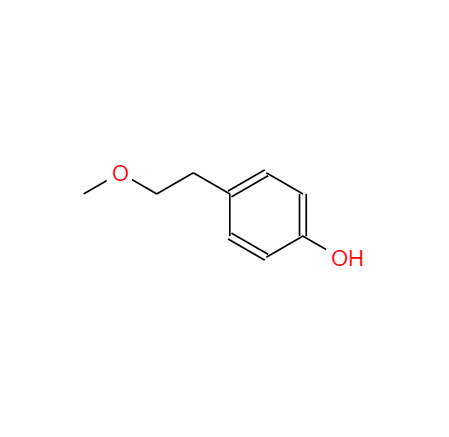 CAS： 56718-71-9，中文名称： 4-(2-甲氧基乙基)苯酚 英文名称：4-(2-Methoxyethyl)phenol 