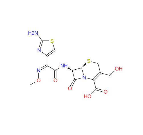 CAS： 66340-28-1，中文名称： 3-去乙酰基头孢噻肟 英文名称：3-Desacetyl Cefotaxime 