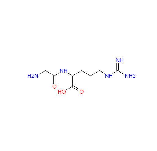 CAS： 18635-55-7，中文名称： 甘氨酰-L-精氨酸 英文名称：H-GLY-ARG-OH 