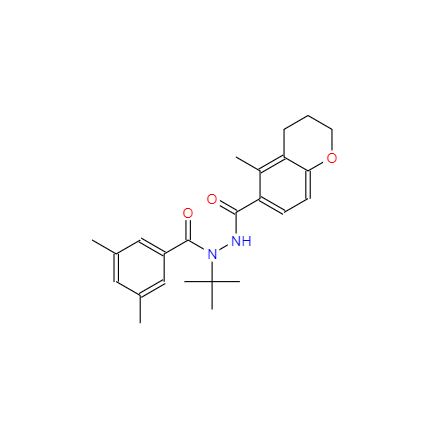  CAS： 143807-66-3，中文名称： 环虫酰肼 英文名称：Chromafenozide