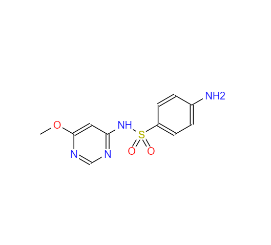 CAS： 1220-83-3，中文名称： 磺胺间甲氧嘧啶 英文名称：Sulfamonomethoxine 