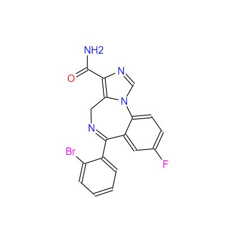 CAS： 151271-08-8，中文名称： 米达西尼 英文名称：Imidazenil 