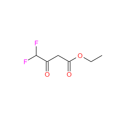 CAS： 352-24-9，中文名称： 4,4-二氟乙酰乙酸乙酯 英文名称： Ethyl 4,4-difluoro-3-oxobutanoate 