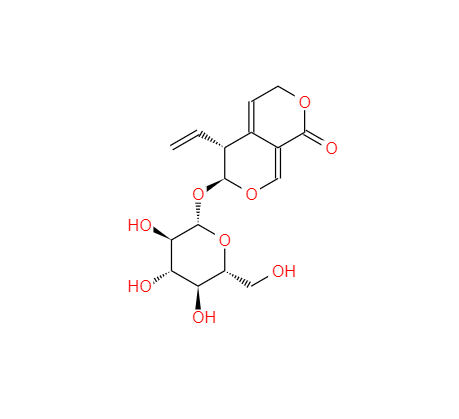 CAS： 20831-76-9，中文名称： 龙胆苦苷 英文名称：Gentiopicrin 