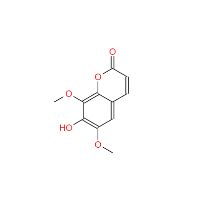 CAS： 486-21-5，中文名称： 异嗪皮啶 英文名称：Isofraxidin 