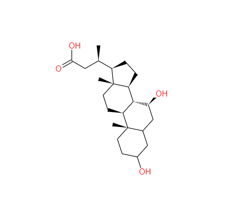 CAS： 99697-24-2，中文名称： 24-去甲氧基胆酸 英文名称：24-Norursodeoxycholic acid 