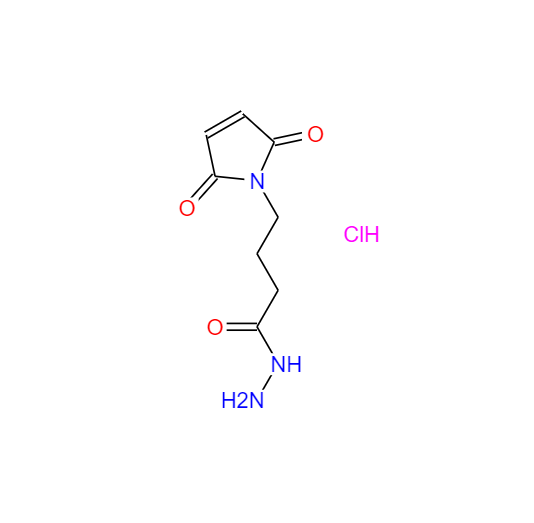 CAS： 1588441-05-7，中文名称： 4-马来酰亚胺丁酰肼盐酸盐 英文名称：4-MaleiMidobutyricAcidHydrazidehydrochloride 
