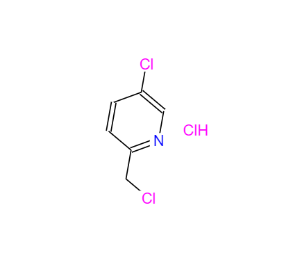 CAS: 124425-84-9,中文名称: 5-氯-2-氯甲基吡啶盐酸盐 英文名称:5-Chloro-2-(chloromethyl)pyridinehydrochloride