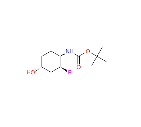 CAS： 1788041-38-2，中文名称： N-[(1S,2R,4S)-REL-2-氟-4-羟基环己基]氨基甲酸叔丁酯
