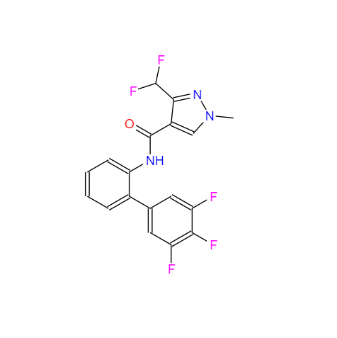 CAS： 907204-31-3，中文名称： 氟苯吡菌胺 英文名称：Fluxapyroxad 