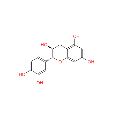 CAS： 7295-85-4，中文名称： 儿茶素 英文名称：(+)-Catechin 