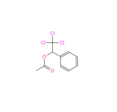 CAS: 90-17-5,中文名称: 乙酸-α-(三氯甲基)苄酯 英文名称:α-(Trichloromethyl)benzyl acetate