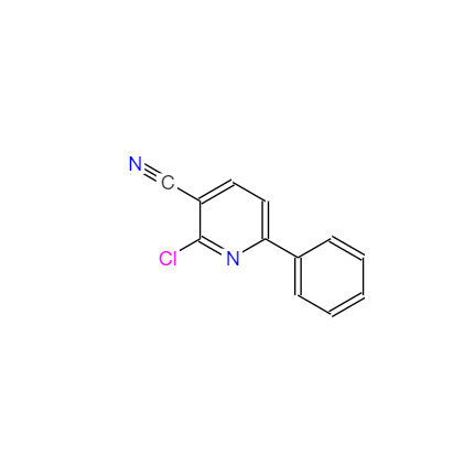 CAS: 43083-14-3,中文名称: 2-氯-6-苯基烟腈 英文名称:2-Chloro-6-phenylnicotinonitrile