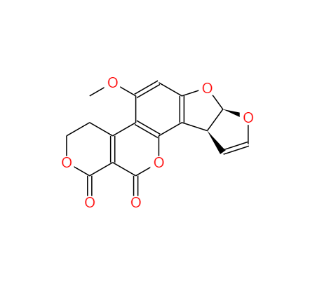 CAS: 1165-39-5,中文名称: 黄曲霉素 G1 英文名称:Aflatoxin G1