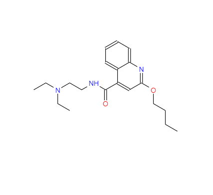 CAS： 85-79-0，中文名称： 辛可卡因 英文名称：Cinchocaine Base 