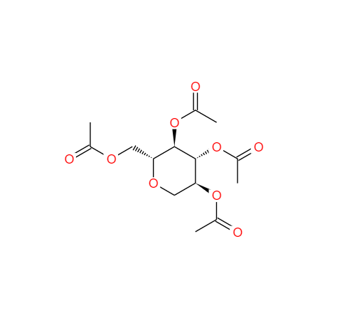 CAS： 13137-69-4，英文名称：1-deoxy-D-glucose tetraacetate 