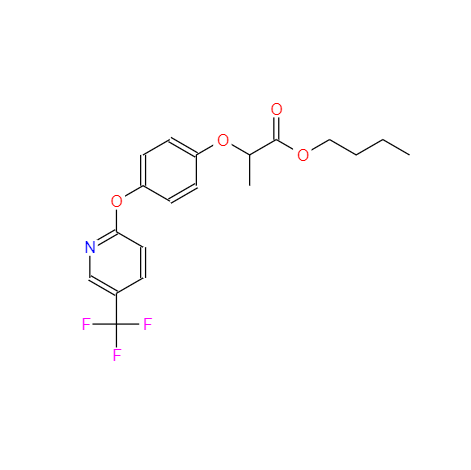 CAS： 69806-50-4，中文名称： 吡氟禾草灵 英文名称：Fuazifop-butyl 