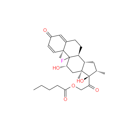 CAS： 2240-28-0，中文名称： 倍他米松-21-戊酸酯 英文名称：Betamethasone 21-valerate 