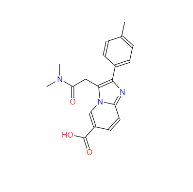CAS： 109461-15-6，中文名称： 唑吡坦-6-羧酸 英文名称：ZolpideM 6-Carboxylic Acid 