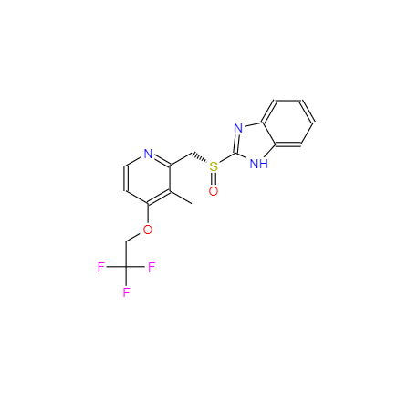 CAS： 138530-95-7，中文名称： 左旋兰索拉唑 英文名称：(S)-Lansoprazole 