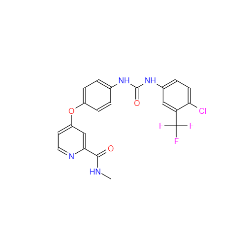 CAS： 1130115-44-4，中文名称： 索拉非尼D3 英文名称：Sorafenib D3 