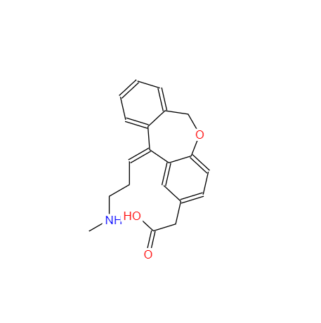 CAS： 113835-92-0，中文名称： 盐酸奥洛他定杂质F 英文名称：N-DesMethyl Olopatadine 