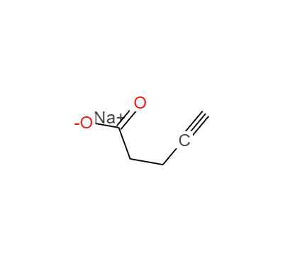 CAS： 101917-30-0，中文名称： 4-戊炔酸钠盐 英文名称：sodium4-pentynoate 