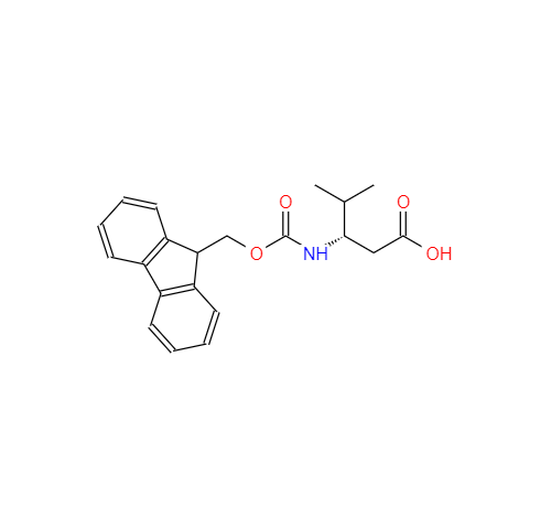 CAS： 266318-79-0，中文名称： N-Fmoc-(S)-3-氨基-4-甲基戊酸 英文名称：Fmoc-D-beta-homovaline 