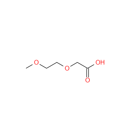 CAS： 16024-56-9，中文名称： 2-(2-甲氧基乙氧基)乙酸 英文名称：2-(2-Methoxyethoxy)acetic acid 