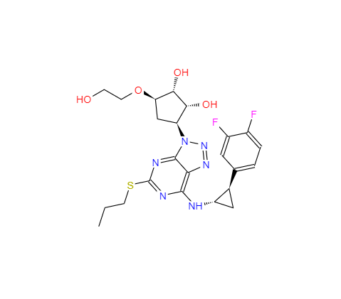 CAS： 2096989-55-6，中文名称： 替格瑞洛杂质J 英文名称：Ticagrelor impurity J 