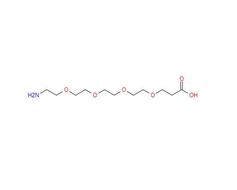  CAS： 663921-15-1，中文名称： 胺基-四聚乙二醇-丙酸 英文名称：Amino-PEG4-COOH