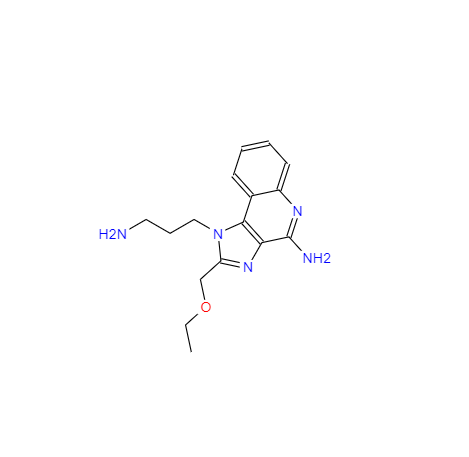  CAS： 823809-16-1，英文名称：1-(3-Aminopropyl)-2-(ethoxymethyl)-1H-imidazo[4,5-c]quinolin-4-amine