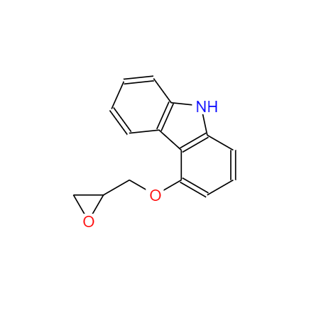 CAS： 51997-51-4，中文名称： 4-环氧丙烷氧基咔唑 英文名称：4-Glycidyloxycarbazole 