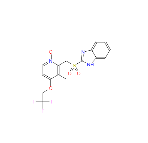 CAS： 953787-54-7，中文名称： 兰索拉唑砜氮氧化物 英文名称：Lansoprazole Sulfone N-Oxide 