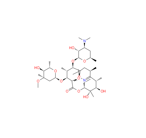  CAS： 127252-80-6，中文名称： 克拉霉素杂质O 英文名称：Clarithromycin EP Impurity O