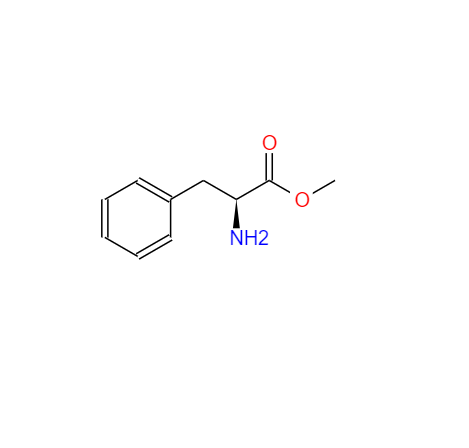 CAS： 2577-90-4，中文名称： (S)-2-氨基-3-苯基丙酸甲酯 英文名称：(S)-Methyl2-amino-3-phenylpropanoate 