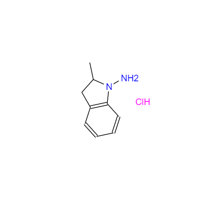 CAS： 102789-79-7，中文名称： 1-氨基-2-甲基吲哚啉盐酸盐 英文名称：1-Amino-2-methylindoline hydrochloride 