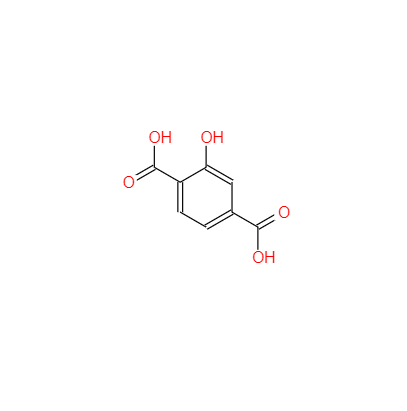 CAS： 636-94-2，中文名称： 2-羟基对苯二甲酸 英文名称： 2-hydroxyterephthalic acid 