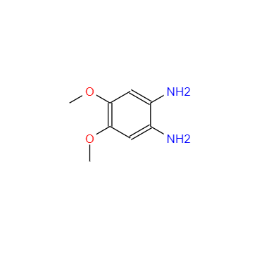  CAS： 27841-33-4，中文名称： 4,5-二甲氧基-1,2-苯二胺 英文名称：4,5-Dimethoxy-1,2-phenylenediamine