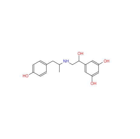 CAS： 13392-18-2，中文名称： 非诺特罗 英文名称：Fenoterol 