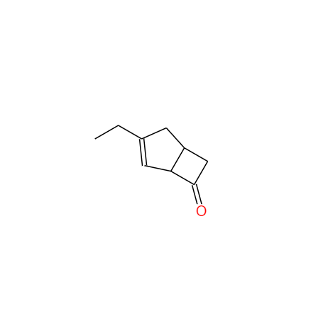 CAS： 1235479-59-0，中文名称： 3-乙基双环 [3.2.0] 庚-3-烯-6-酮 英文名称：3-ethylbicyclo[3.2.0]hept-3-en-6-one 