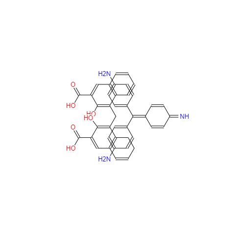 CAS： 7232-51-1，中文名称： 副品红巴莫酸盐 英文名称：Pararosailine Pamoate 