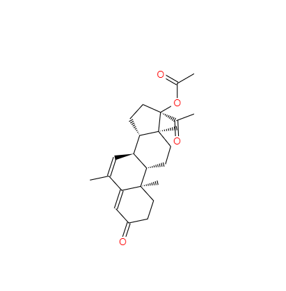CAS： 595-33-5，中文名称： 醋酸甲地孕酮 英文名称：Megestrol acetate 