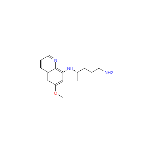  CAS： 57152-58-6，英文名称：N-[(S)-4-Amino-1-methylbutyl]-6-methoxy-8-quinolinamine