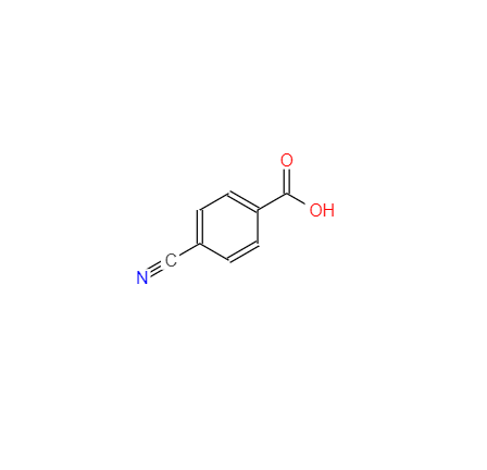 CAS： 619-65-8，中文名称： 4-氰基苯甲酸 英文名称：4-Cyanobenzoic acid 